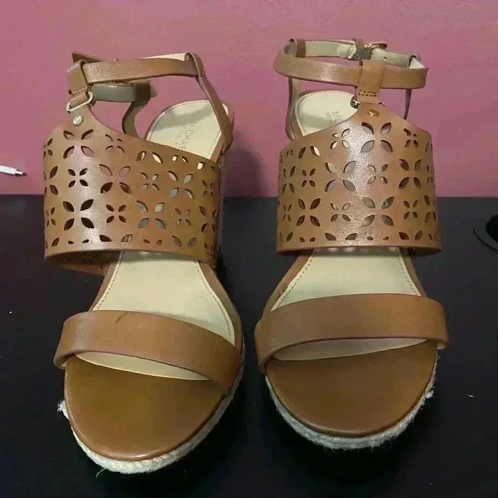 Michael Kors Brown Wedges